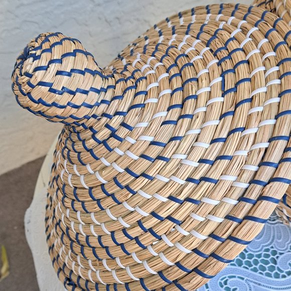 Opal House | Accents | New Opal House Large Snake Charmer Basket With